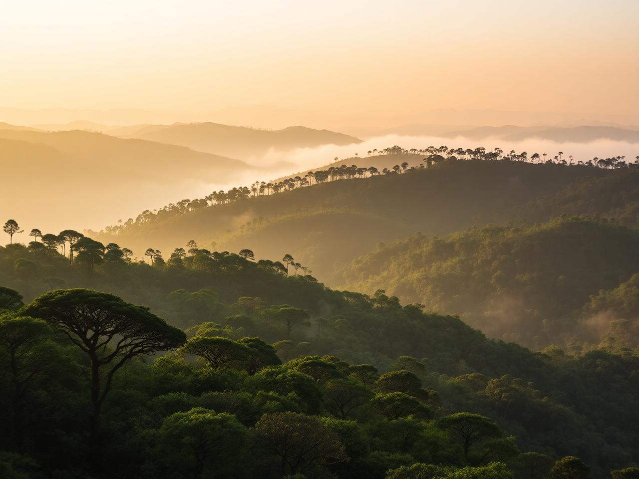 Misty highlands of Odisha