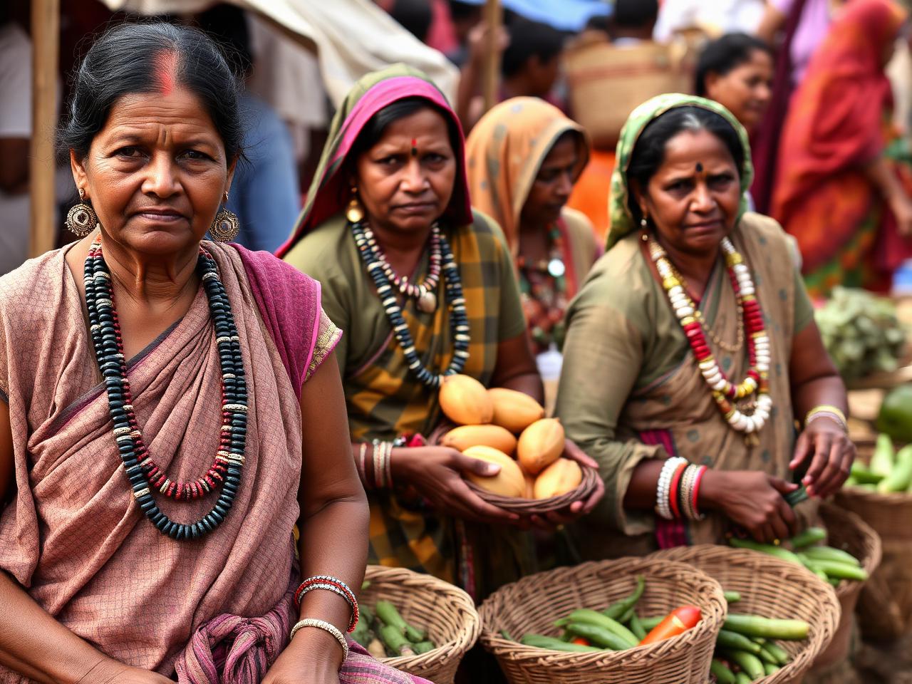 Tribal weekly haat in the Koraput highlands
